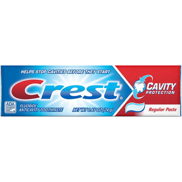 Cavity Protection Regular Toothpaste by Crest – 0.85 Ounce (Pack of 240), Pack of 240, Model 30501