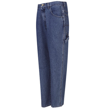 Mens Straight Work-utility-pants by Red Kap – Cotton, Indigo, Model PD80SW