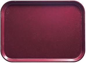Cambro 1418522 Camtrays Burgundy Wine 14" x 18" Tray - Dozen