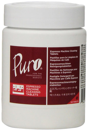 Puro Tablets Espresso Machine Detergent by Urnex – 150 Count (Pack of 1), Model 4102410