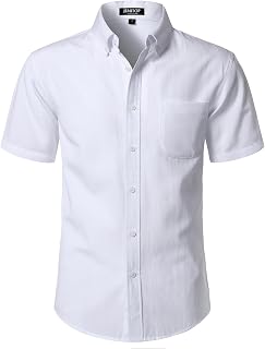 Mens Lightweight Oxford Short Sleeve Shirts