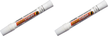 Smearproof Permanent Marker () (Pack of 2) by Sharpie – 1 Count (Pack of 2), Plastic (body), Porous materials (tip), 화이트., Pack of 2, Model 85018