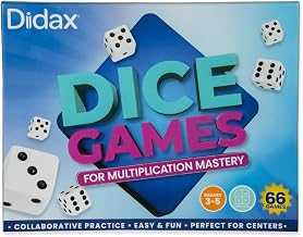 Didax Educational Resources Dice Games for Multiplication Mastery Medium