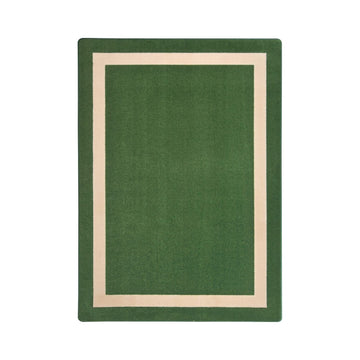 Portrait Solid Colored Area Rug by Joy Carpets – 3'10" x 5'4" (Rectangular), Nylon, Greenfield, Model 1479B-03
