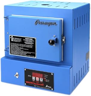 Paragon SC2 Fiber Kiln with Sentry 3 Key Control Board Width 8" x Depth 7 3/4" x Height 5 3/4" 120v 12amp 2000 F