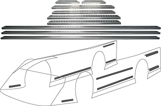 Allstar Performance LM Alum Body Brace Kit