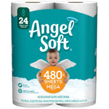 Toilet Paper by Angel Soft – 6 Count (Pack of 1), Paper, White, Model 030400791246