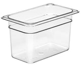 Camwear Food Pan by Cambro – 1/4 by 6-Inch, 6.0 inches, Polycarbonate, Clear, Pack of 6