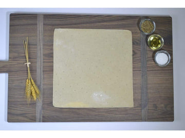 Crust Par Baked Square Pizza Shell Flatbread by Ultra Thin – Pack of 40