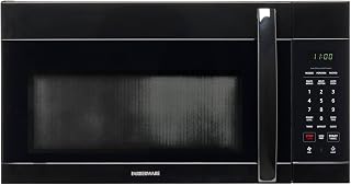 Farberware 1.7 Cu. Ft. Over-the-Range Microwave Oven – 1000 Watts Power, Auto Cook Settings, Defrost, Easy Clean and Child Safety Lock - Black