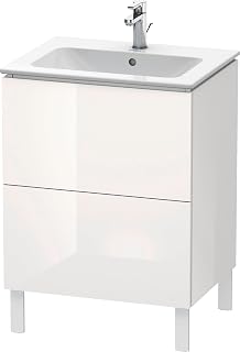 Duravit LC6625 L-Cube 24" Single Wall Mounted Vanity Cabinet - Less Vanity Top