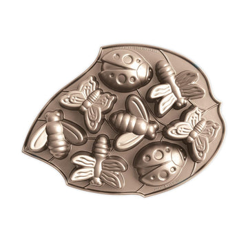Backyard Bugs by Nordic Ware – 5 Cup Capacity, 5.0 cups, Aluminum, Toffee, Model 53037