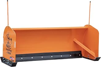 Buyers Products 2603110 ScoopDogg Skid Steer Snow Pusher, 10 Foot, Orange