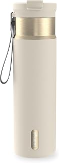 Contigo DualSip 24 oz Stainless Steel Vacuum-Insulated Water Bottle with Carry Strap & 2-in-1 Leakproof Lid (Straw or Spout), BPA-Free & Lead-Free, Dishwasher Safe