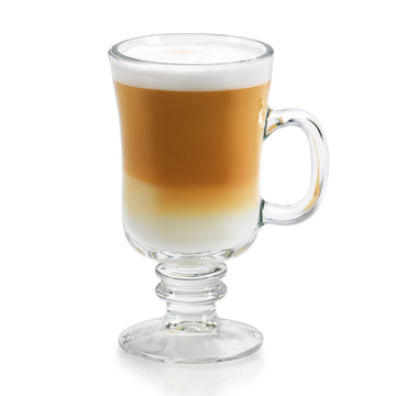 Glassware Irish Coffee Glass by Libbey – 8.5 ounce, Glass, Clear, Pack of 24, Model 5295