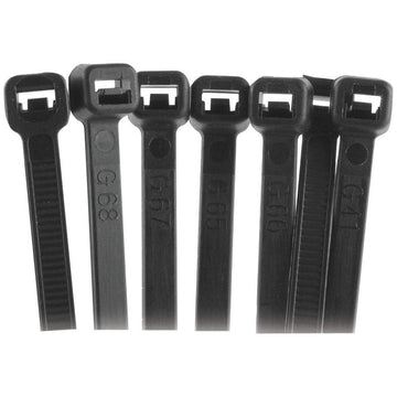 11 INCH CABLE TIE BLACK PACKAGE OF by Install Bay – 11 inches, Plastic, Black, Model install-bayr-bct11-cable-ties-100-pk-11