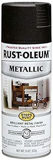 Rust-Oleum Stops Rust Metallic Spray Paint, Oil Rubbed Bronze | Rust Resistant, Indoor and Outdoor, Beautiful Finish on Metal, Wood and More, Sprays from Any Angle