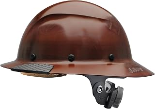 LIFT Safety Lift Dax Fiber Resin Full Brim Safety Helmet/Hard Hat, 6-Point Suspension