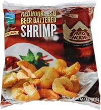 Batter Tail Off Round Shrimp, 2.5 Pound - 4 per case.