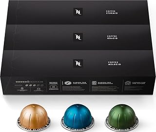 Nespresso Capsules Vertuo, Variety Pack, Medium and Dark Roast Coffee, 30 Count Coffee Pods, Brews 7.8 oz.
