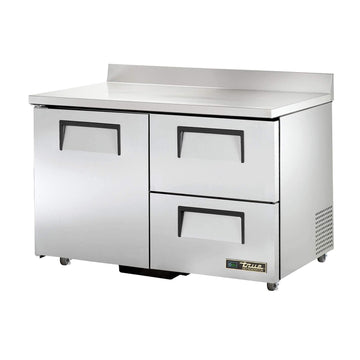 ADA Compliant Two Section 48" Work Top Refrigerator by TRUE – 12.0 cubic_feet, Model TWT-48D-2-ADA-HC