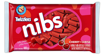 Nibs Cherry Flavored (400g / 14oz per pack) by Twizzlers – 14 Ounce (Pack of 1), Red