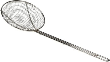 Omcan 80394 Round Wire Mesh Skimmer 12 Inch, Silver