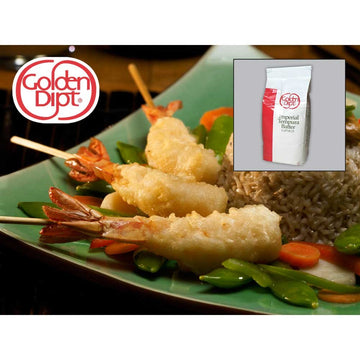 Modern Maid Tempura Batter Mix 6 Case 5 Pound by Golden Dipt – Pack of 6