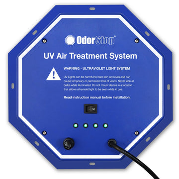 OdorStop LLC Air Purifier, 8" Wide, 120V - 144W