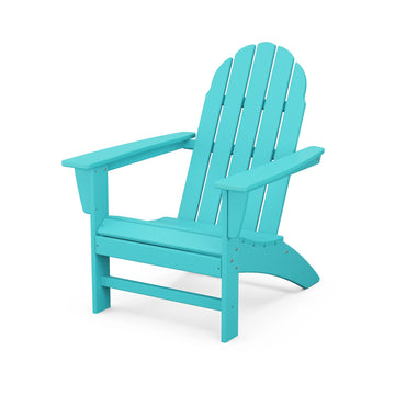 POLYWOOD Adirondack Chair, 29 1/4" Wide - Aruba