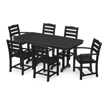 POLYWOOD PWS131-1-BL Table, 71 1/2" Wide, Black - Default Title