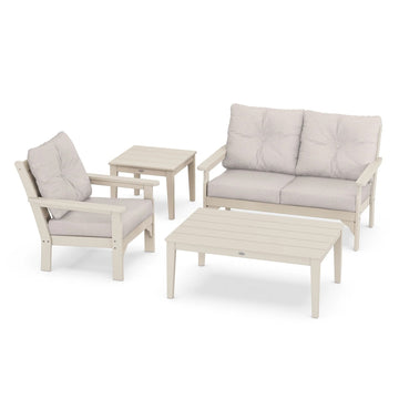 POLYWOOD PWS352-2 Set - Mahogany Spiced Burlap