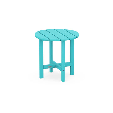 POLYWOOD Table, 18" Diameter - Aruba