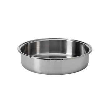 Rosseto Rondeau Stainless Steel Food Pan, 3" High, Silver - 2/3 Size