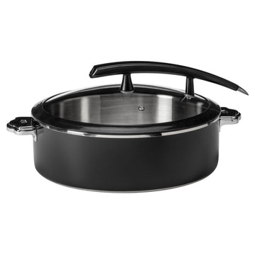 Rosseto Rondeau Induction Chafer, 5.28 qt. - Black