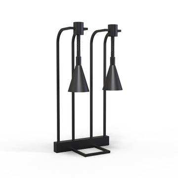 Rosseto Heat Lamp, 11 1/4" x 18 1/4", 110-250V - Black