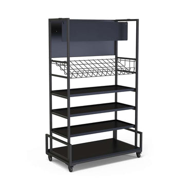 Rosseto Modulite Cart Kit, 20" x 36" - Black