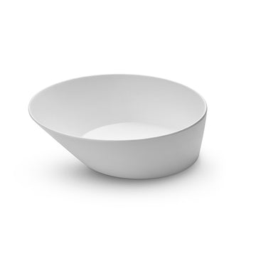 Rosseto MEL016 Forme Melamine Bowl, 3.75 qt., White, 3/Case - Default Title