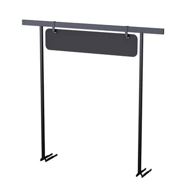 Rosseto Metal Sign, 56 11/16" High, Black - 9 7/8"