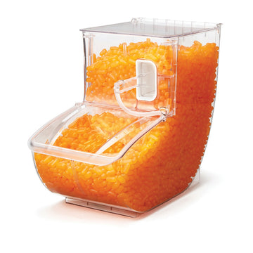 Rosseto SA128 Acrylic Bin, 3.4 gal. 50 Cups, Clear - Default Title