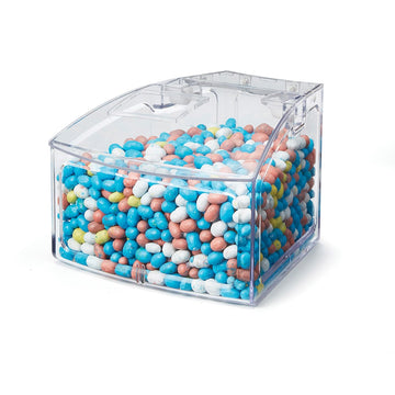 Rosseto SA131 Acrylic Bin, 1.5 gal. 20 Cups, Clear - Default Title