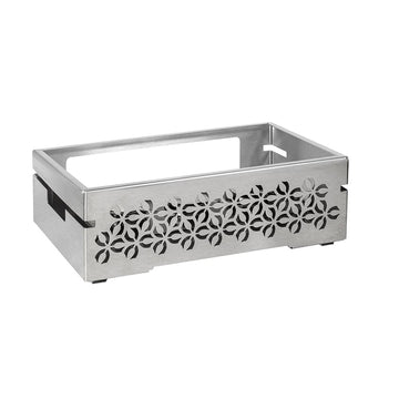 Rosseto SM259 Multi-Chef Stainless Steel Warmer Base, 13 1/2" x 21 1/2", Silver - Default Title