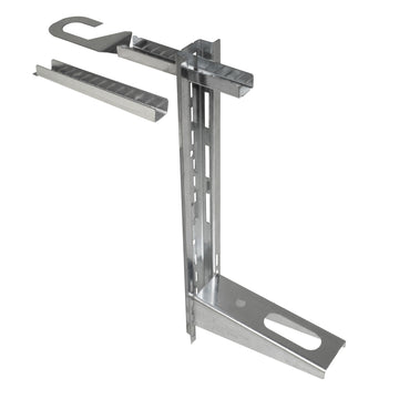 Sioux Chief 598-023 Galvanized Steel Support System, 2 3/4" x 12 3/4 - 17 3/4" - Default Title