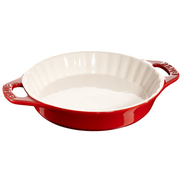 Staub Ceramic Pie Dish, 9 5/16" Diameter - Blue