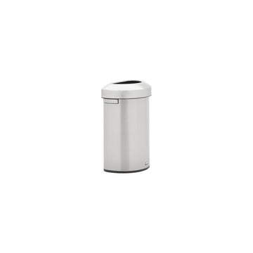 Rubbermaid 2147550 Refine Stainless Steel Trash Can, 16 gal., Silver - Default Title
