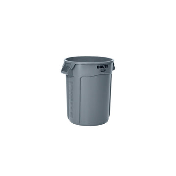 Rubbermaid Brute Heavy Duty Plastic Trash Can, 10 gal. - Gray
