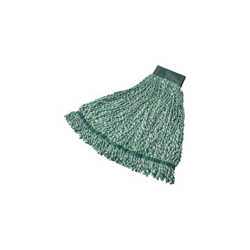 Rubbermaid Web Foot Microfiber Wet Mop, Green - 24 oz.
