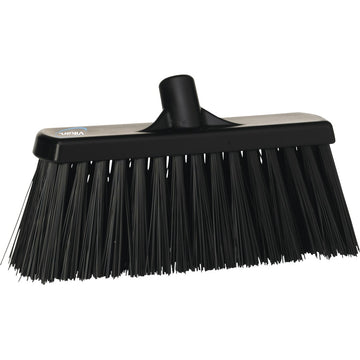 Vikan Broom Head, 3 15/16" Wide - Black