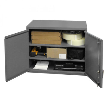 Durham Mfg 072SD-95 Storage Cabinet, 35 7/8" Wide, Gray - Default Title