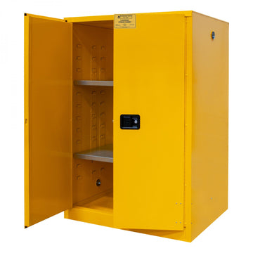 Durham Mfg 1090M-50 Flammable Cabinet, 90 gal., Yellow - Default Title